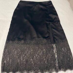 NWT Target Future Collective Lace Midi Skirt Size 2